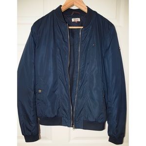 Tommy Hilfiger Bomber Jacket (Navy Blue)